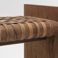 <a href="https://www.galeriegosserez.com/artistes/maerl.html"> Maërl</a> - Sépia - Banc (Noyer)